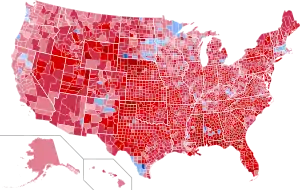Colored map