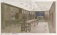 תוכנית חדר האוכל של בית האוהבים, 1901, מקינטוש