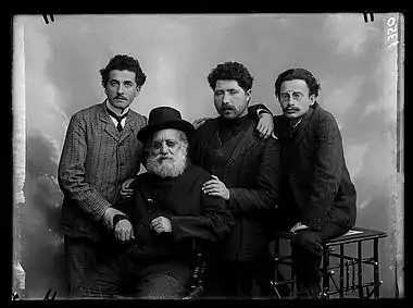 Shimoni, Brenner, Azar, Agnon.jpg
