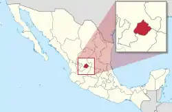 Aguascalientes in Mexico (zoom).svg