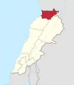 Akkar in Lebanon.svg
