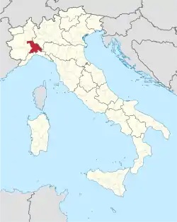 Alessandria in Italy.svg