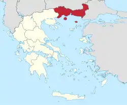 Anatoliki Makedonia ke Thraki in Greece.svg
