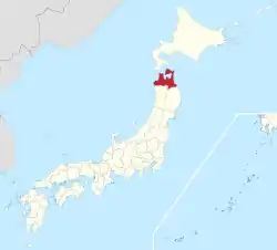 Aomori in Japan.svg