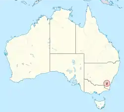 Australian Capital Territory in Australia (special marker).svg