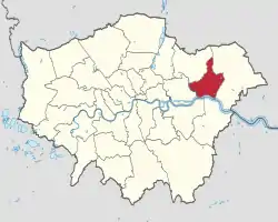 Barking and Dagenham in Greater London.svg