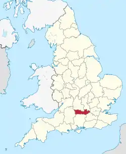 Berkshire (ceremonial county) in England.svg