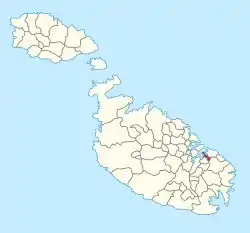 Birgu in Malta.svg