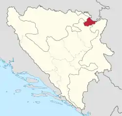 Brcko District in Bosnia and Herzegovina.svg