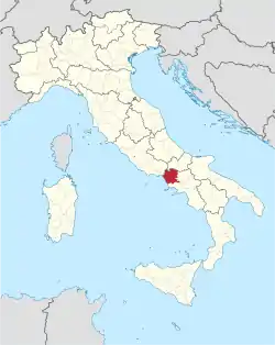 Caserta in Italy.svg