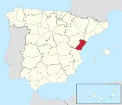 Castellon in Spain (plus Canarias).svg