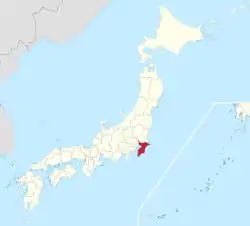 Chiba in Japan.svg