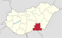 Csongrad in Hungary.svg