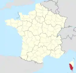 Département 2A in France 2016.svg