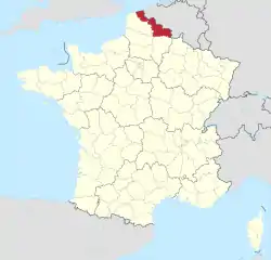 Département 59 in France 2016.svg