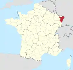Département 67 in France 2016.svg
