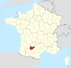Département 82 in France 2016.svg