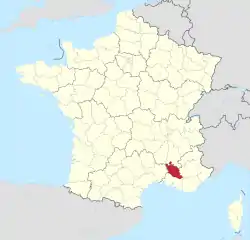 Département 84 in France 2016.svg