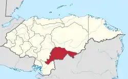 El Paraiso in Honduras.svg