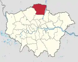 Enfield in Greater London.svg