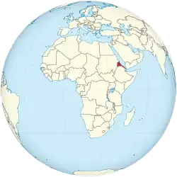Eritrea on the globe (Africa centered).svg