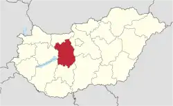 Fejer in Hungary.svg