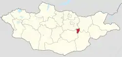 Govisümber in Mongolia.svg