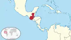 Guatemala in its region.svg