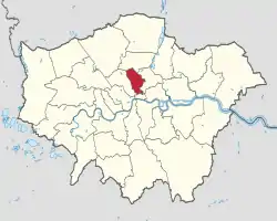 Islington in Greater London.svg