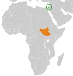 Israel South Sudan.svg