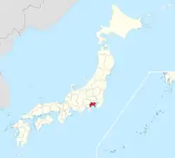 Kanagawa in Japan.svg