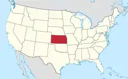Kansas in United States (US48).svg