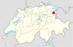 Kanton Appenzell Innerrhoden in Switzerland.svg