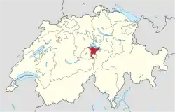 Kanton Nidwalden in Switzerland.svg