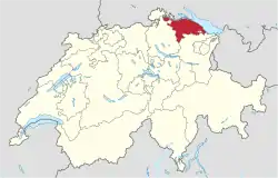 Kanton Thurgau in Switzerland.svg