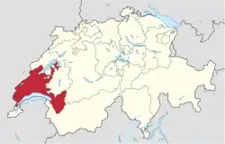 Kanton Waadt in Switzerland.svg