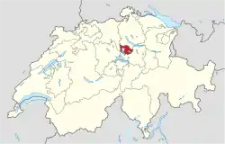 Kanton Zug in Switzerland.svg