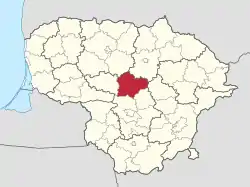 Kedainiai in Lithuania.svg