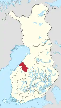Keski-Pohjanmaa in Finland.svg
