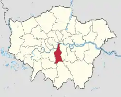 Lambeth in Greater London.svg