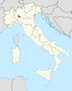 Lodi in Italy.svg