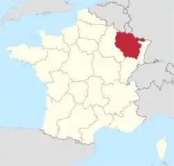 Lorraine in France.svg