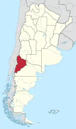 Neuquen in Argentina (+Falkland hatched).svg