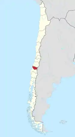 Nuble in Chile 2018.svg
