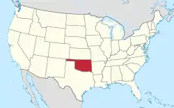 Oklahoma in United States (US48).svg