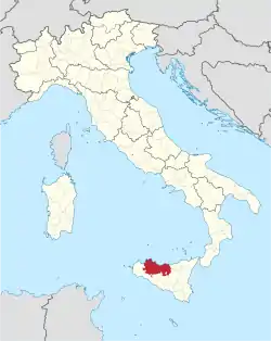 Palermo in Italy.svg