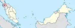 Perlis in Malaysia (special marker).svg