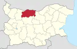 Pleven in Bulgaria.svg