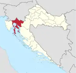 Primorsko-goranska županija in Croatia.svg