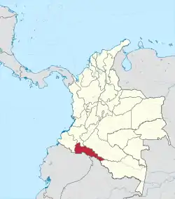 Putumayo in Colombia.svg